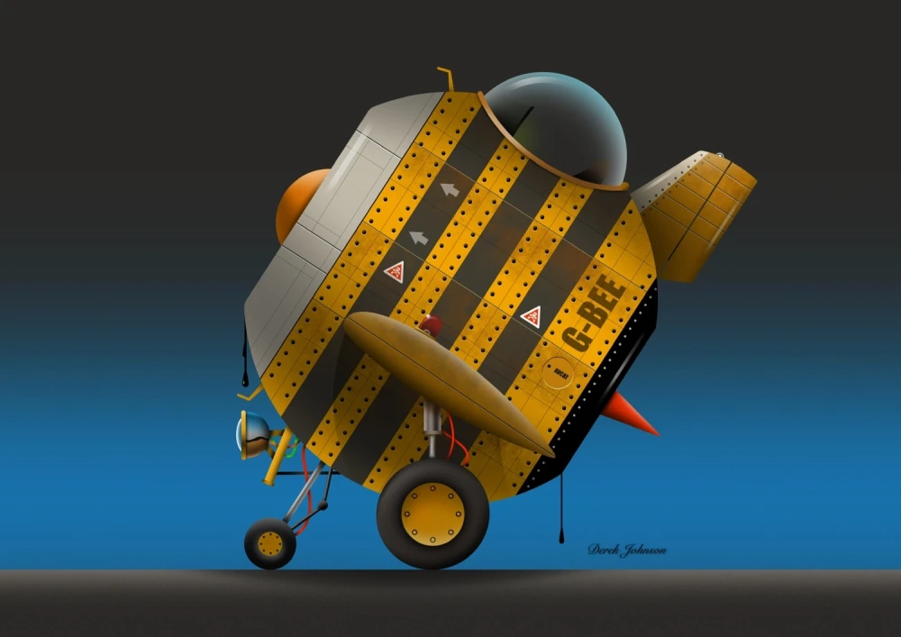 Flight of the Chibi Bumble Bee