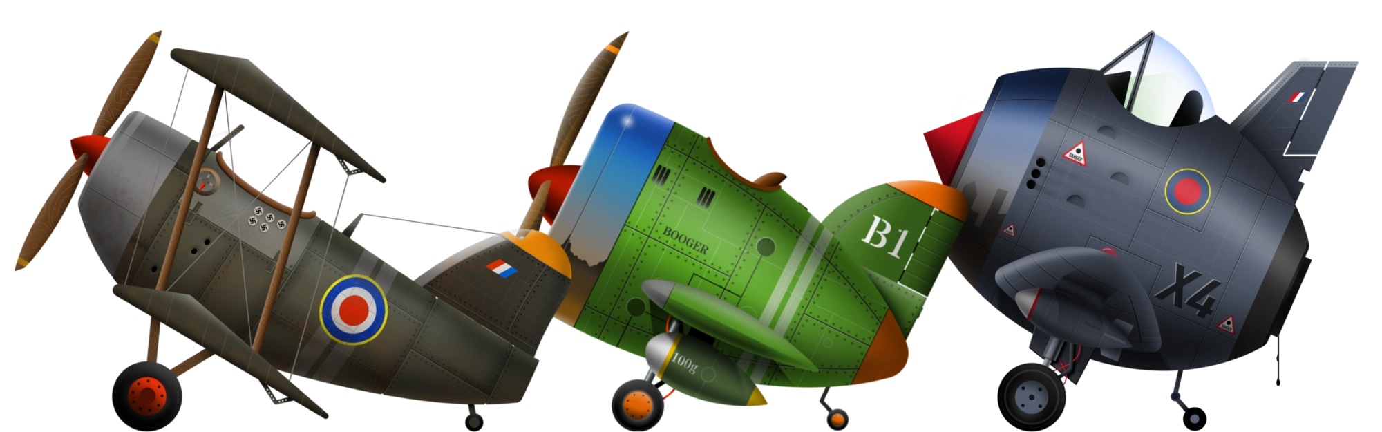 Cartoon Aircraft Illustration Gallery | Pixart | PIXart